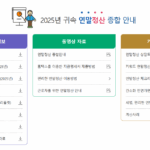 2025년 귀속 연말정산 종합안내 바로가기