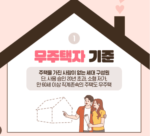LH 무주택 기준