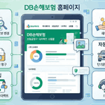 DB손해보험 홈페이지
